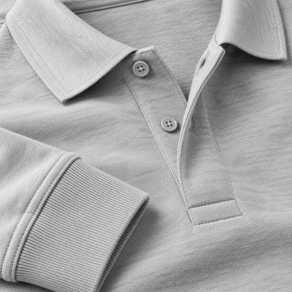 Bradford™ Casual Long Sleeve Polo