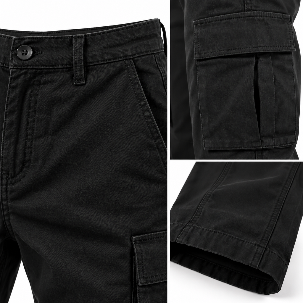 Men's Relaxed Fit Cargo Pants – Streetwear