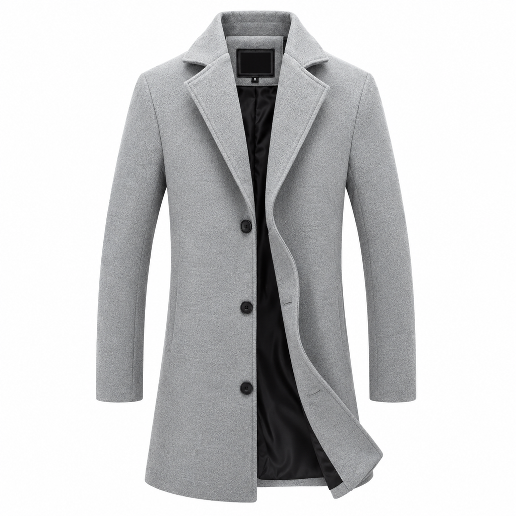 Men's Classic Winter Overcoat