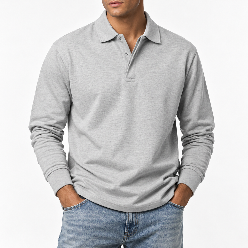 Bradford™ Casual Long Sleeve Polo