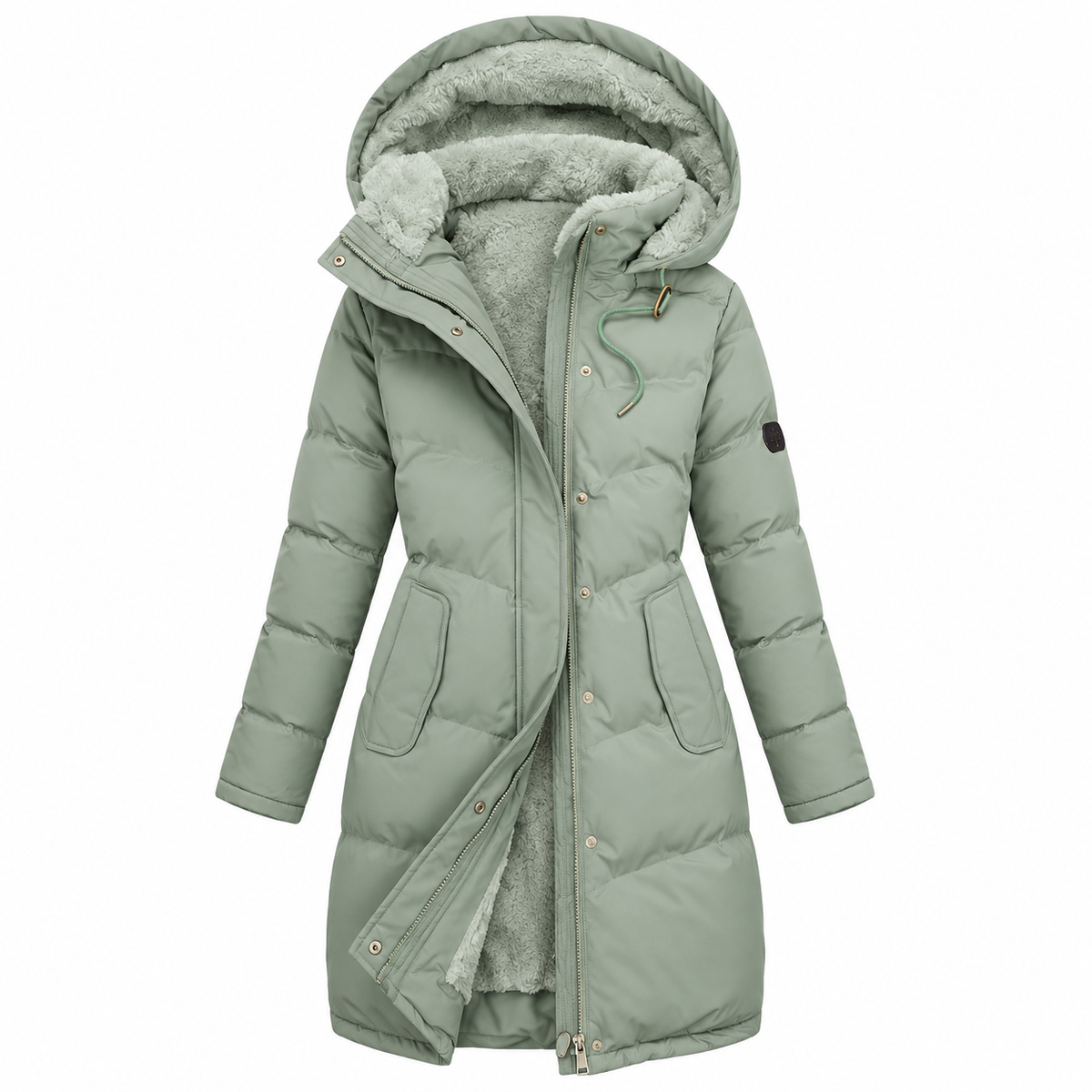 Olivia | Elegant Quilted Winter Coat