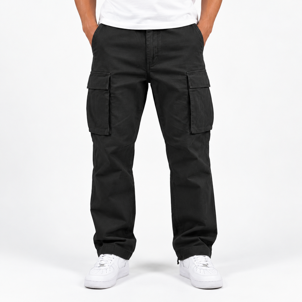Men's Relaxed Fit Cargo Pants – Streetwear