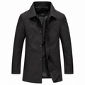 Men's Slim Fit Button-Up Jacket